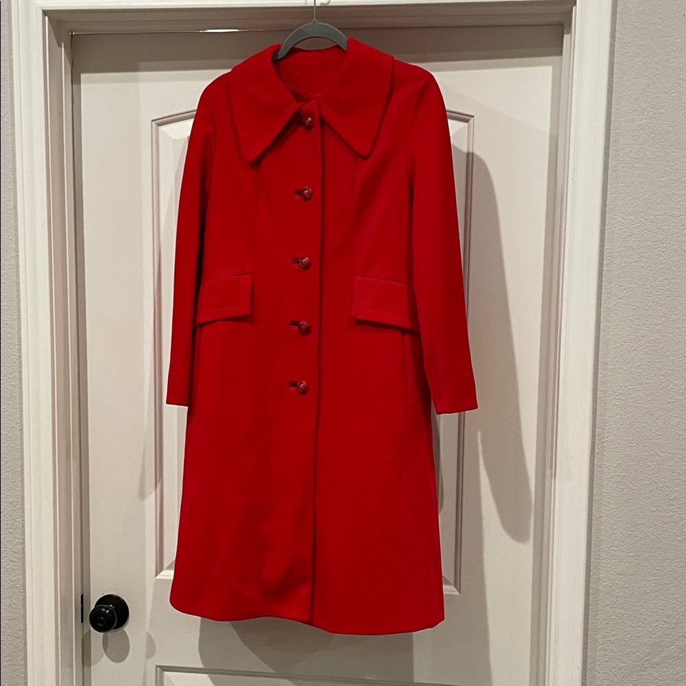 Elegant Red Coat